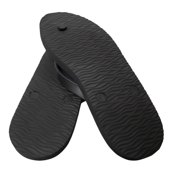 Hurley Men's Flip Flops Slides Teal and Black Sandals Breakwater Size 10 - Picture 4 of 5